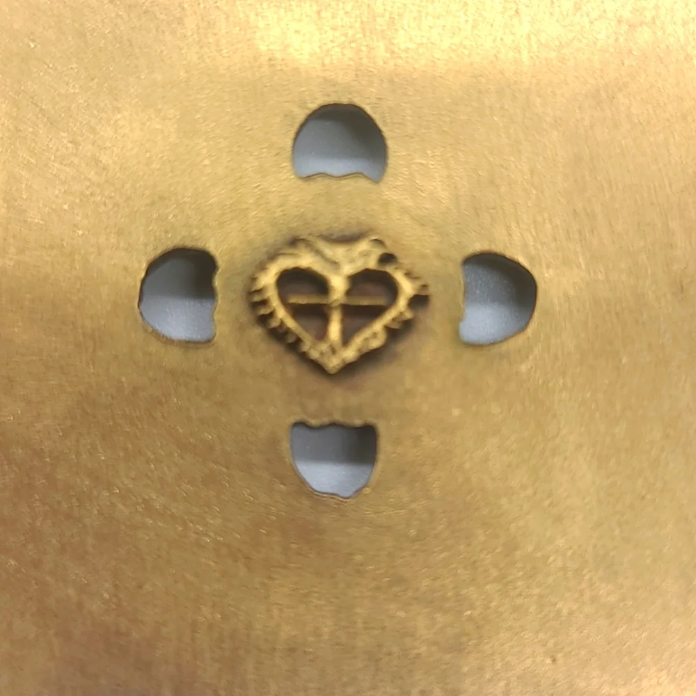 Virgins, Saints & Angels Gothic Revial Belt Buckle w Swarovski Crystal Accents!